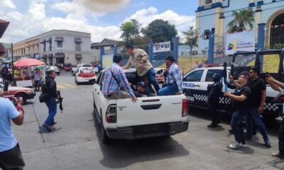 Se desata la violencia en San Andrés Tuxtla tras la muerte de un comerciante en manos de la Policía Municipal