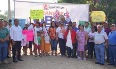 Más localidades de Cosoleacaque beneficiadas con ampliación de red eléctrica.