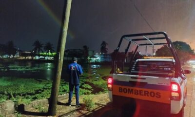 Protección Civil Cosoleacaque mantiene monitoreo por lluvias.