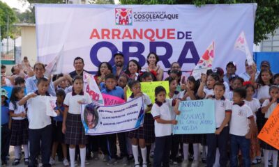 Comprometido con la educación  Gobierno de Cosoleacaque construye dos aulas en primaria de Barrancas