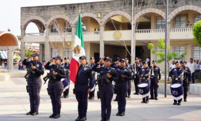 El Gobierno de Cosoleacaque realiza lunes de actos cívicos.