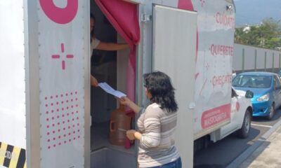 Continúa IMSS Veracruz Sur llevando mastografías  a todos los rincones del estado