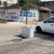 Con una lavadora, así taparon vecinos de Coatzacoalcos enorme hundimiento
