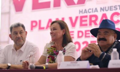 ¡GOBERNADORA! ¡GOBERNADORA! RECIBE COATZACOALCOS A ROCÍO NAHLE