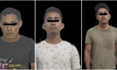 Detienen a 3 con un arma  de fuego en Las Choapas