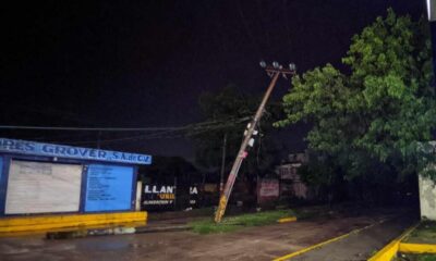 Diversas afectaciones en colonias de la zona sur por fuerte lluvia