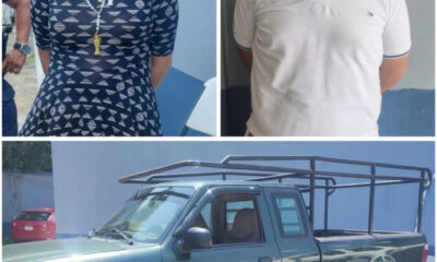 Detienen a pareja tras intento de robo de vehículo en Cosoleacaque.