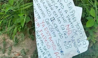 Lanzan amenazas en cartulina; tras iniciar Vacaciones Seguras