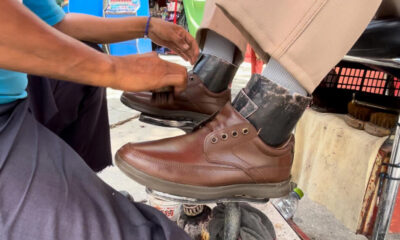 Sube en un 100 % material de trabajo para boleros; ellos mantienen el costo de mano de obra en 30 pesos