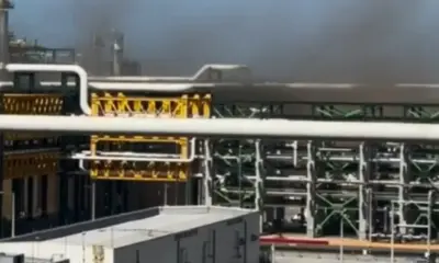 Evacuan a trabajadores de la refinería de Dos Bocas por presunta fuga de gas