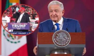 AMLO reprueba ataque contra Trump tras disparos en mitin