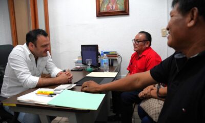 El alcalde Ponciano Vázquez Parissi atiende, da respuesta ágil y efectiva a los ciudadanos.