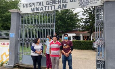 Trabajadores del área de intendencia del Hospital General de Minatitlán (HGM), en la incertidumbre por probable imposición de empresa deudora