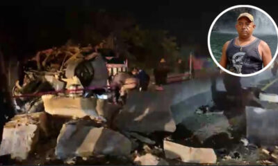 DE JÁLTIPAN Y DE OLUTA, LOS MUERTOS EN EL ACCIDENTE DE ANOCHE.