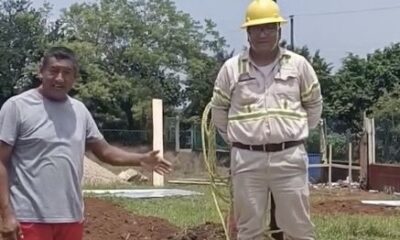 Amarraron a empleado de CFE en Jesús Carranza por falta de energía eléctrica