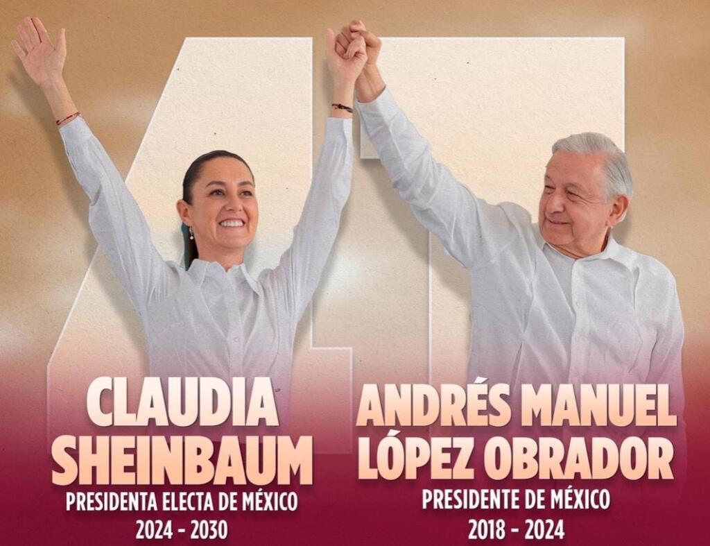 AMLO y Claudia Sheinbaum mañana en Minatitlán, Ver.