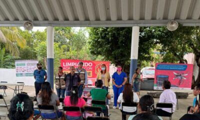 Cosoleacaque trabaja unido contra el mosco transmisor del dengue.