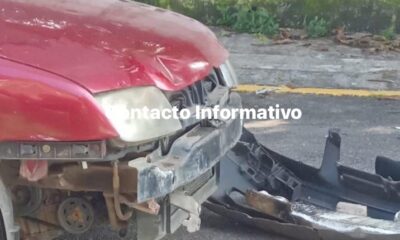 Motociclista resulta herido en accidente en colonia Gustavo Díaz Ordaz