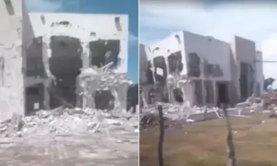 Vandalizan de nuevo la capilla de los Dámaso y queda casi destruida