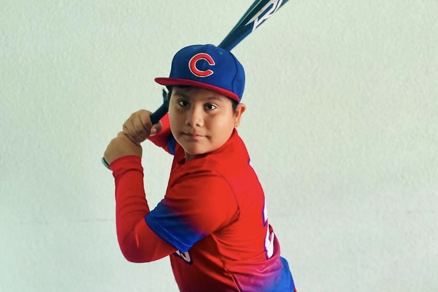 Pedrito primer niño cuichapense y seleccionado nacional que jugará en República Dominicana