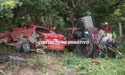 Fallece segunda víctima tras fuerte accidente en carretera Acayucan-Cosoleacaque.