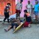 Motociclista derrapa y sufre traumatismo craneoencefálico en el barrio Villalta de Acayucan.