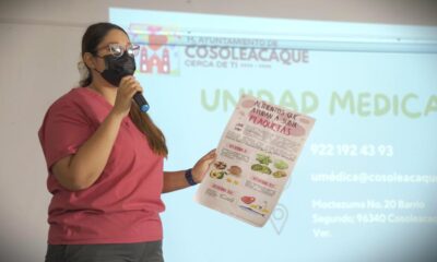 Gobierno de Cosoleacaque refuerza pláticas contra el dengue en las escuelas.