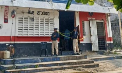 Dos personas a$es!n@d@$ en bar de Coatzacoalcos, Veracruzz