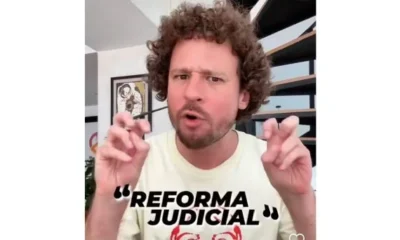 Luisito Comunica entra al debate de la reforma judicial: “Youtubers podríamos aplicar para jueces”