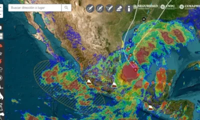 Actualizan alerta SIAT-CT en el Golfo de México por potencial ciclón tropical Seis