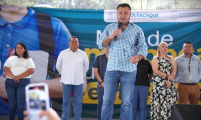 Más de Mil Becas a universitarios entrega gobierno municipal de Cosoleacaque.