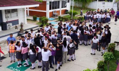 Cosoleacaque participa en el Mega Simulacro Nacional 2024.