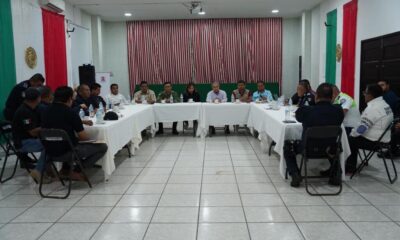 El municipio de Cosoleacaque sede de la mesa de seguridad.