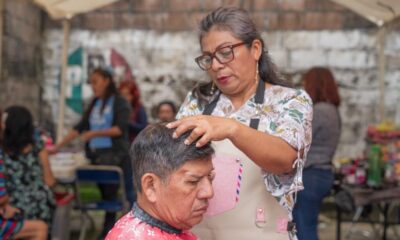 Servicios de belleza gratuitos permanentes en Cosoleacaque.