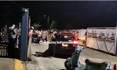 Tr!fulc@ en Lomas de San Agustín; pareja de automovilistas dañó la «pluma» de la entrada e ingresaron a g0lp3ar a vecina