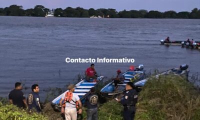 Sin rastro de lanchero que cayó al río en Minatitlán, Ver.