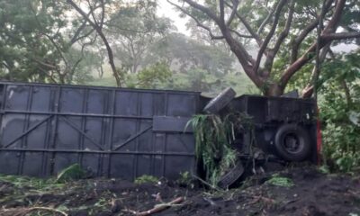 🚨Vu3lca un Ecobus ADO sobre la carretera 180 en #SantiagoTuxtla