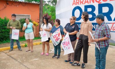 Se suma una obra más de ampliación de red eléctrica para Cosoleacaque