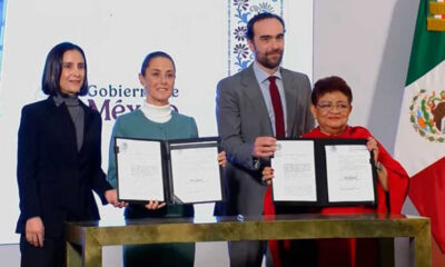 Pemex y CFE vuelven a ser empresas públicas; Sheinbaum firma decretos