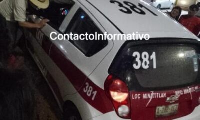 Detienen a taxista por estrellarse en estado de 3briedad en el Bulevar Instituto Tecnológico