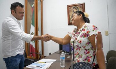 Ponciano Vázquez mantiene diálogo directo con los habitantes de Cosoleacaque
