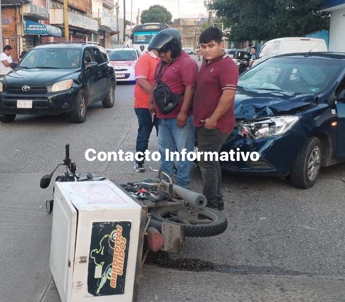 Ch0caron a “mandaditos” en la Justo Sierra; un l3sionad0