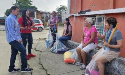 *Jessica Ramírez y Juan Carlos Rosales llevan apoyo a más de 1000 familias.*