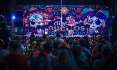 Exitosa celebración de Día de Muertos, en la colonia Díaz Ordaz.