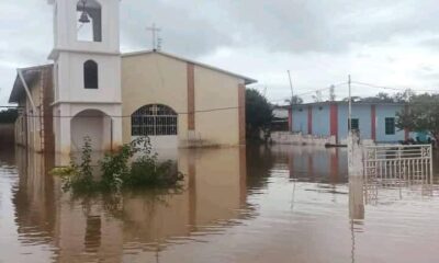 Lamentan campesinos que excluyeron a Minatitlán de la zona de d3s@str3, tras la inundación