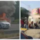 Se registran at4ques a negocios y qu3ma de autos en Tabasco