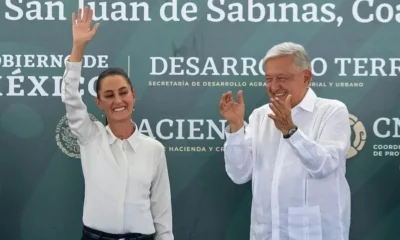 Sheinbaum felicita a AMLO por su cumpleaños y le pone las mañanitas