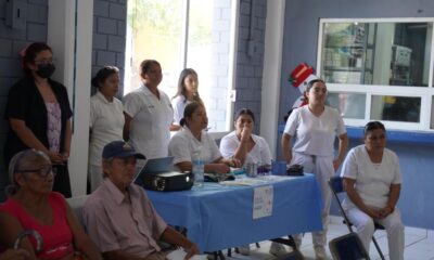Personal de la Unidad Médica Municipal de Cosoleacaque realiza actividades de promoción a la salud metabólica.
