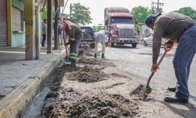 Jornada de limpieza y embellecimiento urbano llega a las localidades Estero del Pantano y El Dorado.
