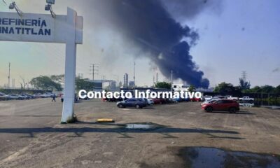 ¡Incendio en la refinería de Minatitlán! (+VIDEO)